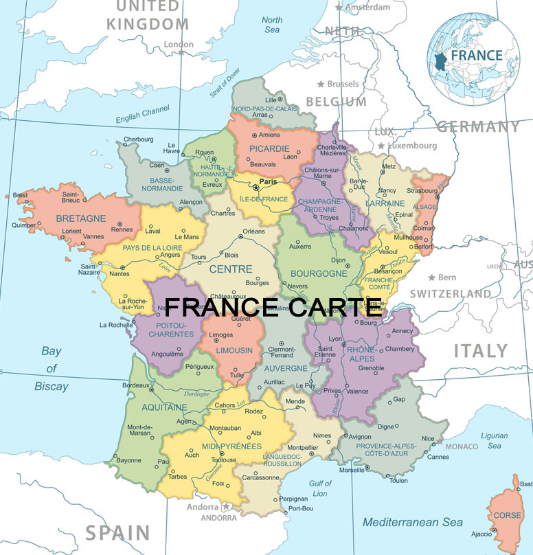 France carte