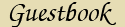 GuestBook Feedback