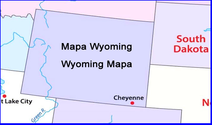 Wyoming Mapa
