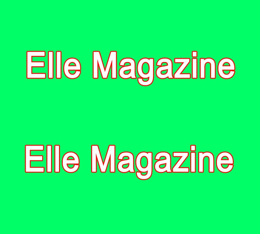 ELLE magazine